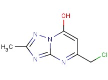 5-(chloromethyl)-2-methyl[1,2,4]triazolo[1,5-a]pyrimidin-7-ol