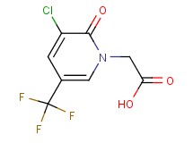 [3-chloro-2-oxo-5-(trifluoromethyl)-1(2H)-pyridinyl]acetic acid