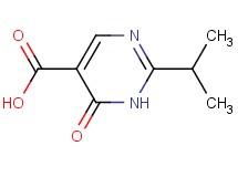 2-isopropyl-6-oxo-1,6-dihydro-5-pyrimidinecarboxylic acid 2-isopropyl-6-oxo-1,6-dihydro-5-pyrimidinecarboxylic acid