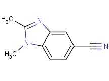 1,2-dimethyl-1H-benzimidazole-5-carbonitrile