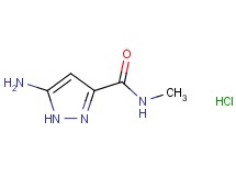 5-amino-N-methyl-1H-pyrazole-3-carboxamide hydrochloride