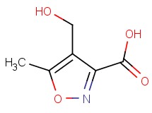 4-(hydroxymethyl)-5-methyl-3-isoxazolecarboxylic acid
