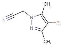 (4-bromo-3,5-dimethyl-1H-pyrazol-1-yl)acetonitrile