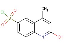 2-hydroxy-4-methyl-6-quinolinesulfonyl chloride