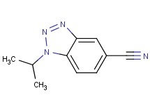 1-isopropyl-1H-1,2,3-benzotriazole-5-carbonitrile