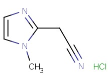 (1-methyl-1H-imidazol-2-yl)acetonitrile hydrochloride
