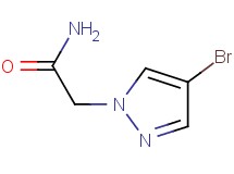 2-(4-bromo-1H-pyrazol-1-yl)acetamide