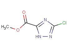 methyl 3-chloro-1H-1,2,4-triazole-5-carboxylate