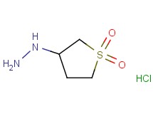 (1,1-dioxidotetrahydro-3-thienyl)hydrazine hydrochloride