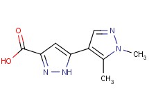 1',5'-dimethyl-1'H,2H-3,4'-bipyrazole-5-carboxylic acid