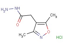 2-(3,5-dimethyl-4-isoxazolyl)acetohydrazide hydrochloride