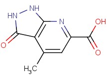 4-methyl-3-oxo-2,3-dihydro-1H-pyrazolo[3,4-b]pyridine-6-carboxylic acid