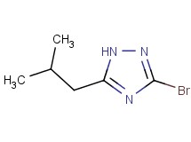 3-bromo-5-isobutyl-1H-1,2,4-triazole
