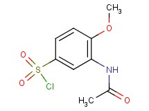 3-(acetylamino)-4-methoxybenzenesulfonyl chloride