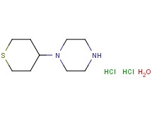 1-(tetrahydro-2H-thiopyran-4-yl)piperazine dihydrochloride hydrate