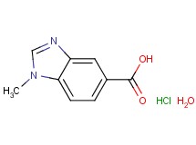 1-methyl-1H-benzimidazole-5-carboxylic acid hydrochloride hydrate