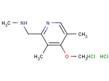 [(4-methoxy-3,5-dimethyl-2-pyridinyl)methyl]methylamine dihydrochloride