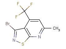 3-bromo-6-methyl-4-(trifluoromethyl)isothiazolo[5,4-b]pyridine