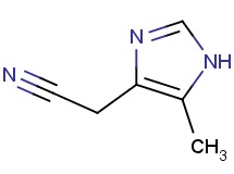 (5-methyl-1H-imidazol-4-yl)acetonitrile