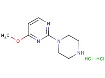 4-methoxy-2-(1-piperazinyl)pyrimidine dihydrochloride