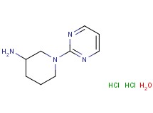 1-(2-pyrimidinyl)-3-piperidinamine dihydrochloride hydrate