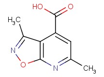 3,6-dimethylisoxazolo[5,4-b]pyridine-4-carboxylic acid