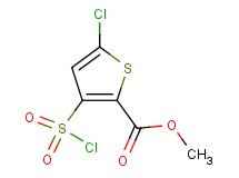 methyl 5-chloro-3-(chlorosulfonyl)-2-thiophenecarboxylate