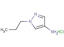 1-propyl-1H-pyrazol-4-amine hydrochloride 1-propyl-1H-pyrazol-4-amine hydrochloride