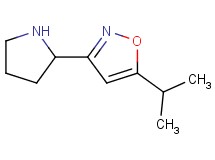 5-isopropyl-3-(2-pyrrolidinyl)isoxazole