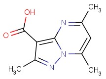 2,5,7-trimethylpyrazolo[1,5-a]pyrimidine-3-carboxylic acid