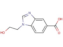 1-(2-hydroxyethyl)-1H-benzimidazole-5-carboxylic acid