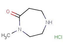 4-methyl-1,4-diazepan-5-one hydrochloride