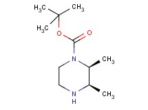 tert-butyl cis-2,3-dimethyl-1-piperazinecarboxylate