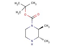 tert-butyl trans-2,3-dimethyl-1-piperazinecarboxylate