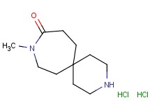 9-methyl-3,9-diazaspiro[5.6]dodecan-10-one dihydrochloride