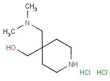 {4-[(dimethylamino)methyl]-4-piperidinyl}methanol dihydrochloride