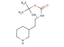 tert-butyl (2-piperidin-3-ylethyl)carbamate