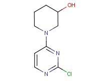 1-(2-chloropyrimidin-4-yl)piperidin-3-ol