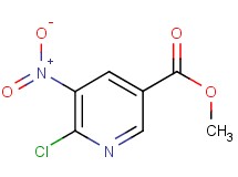 methyl 6-chloro-5-nitronicotinate