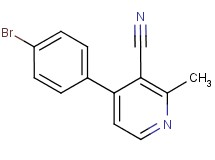 4-(4-bromophenyl)-2-methylnicotinonitrile