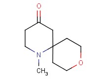 1-methyl-9-oxa-1-azaspiro[5.5]undecan-4-one