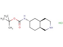 tert-butyl rac-(4aR,6S,8aS)-decahydro-6-isoquinolinylcarbamate hydrochloride