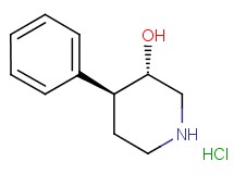 trans-4-phenyl-3-piperidinol hydrochloride