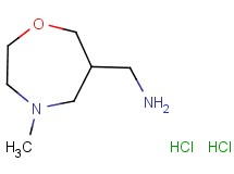 [(4-methyl-1,4-oxazepan-6-yl)methyl]amine dihydrochloride