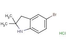 5-bromo-2,2-dimethylindoline hydrochloride