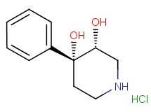 rac-(3R,4R)-4-phenyl-3,4-piperidinediol hydrochloride