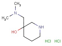 3-[(dimethylamino)methyl]-3-piperidinol dihydrochloride