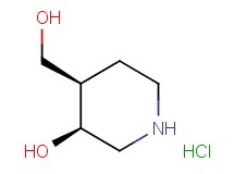 cis-4-(hydroxymethyl)-3-piperidinol hydrochloride
