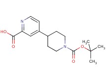 4-[1-(tert-butoxycarbonyl)-4-piperidinyl]-2-pyridinecarboxylic acid
