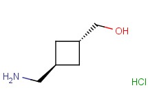[trans-3-(aminomethyl)cyclobutyl]methanol hydrochloride